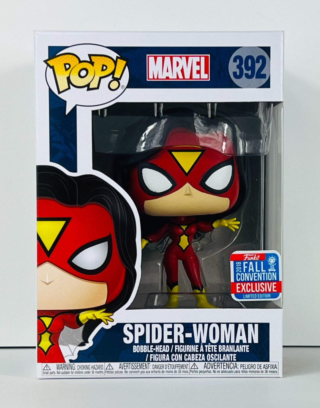 Funko POP Vinyl - Marvel - Spider-Man - Spider-Woman - #392 FC 2018