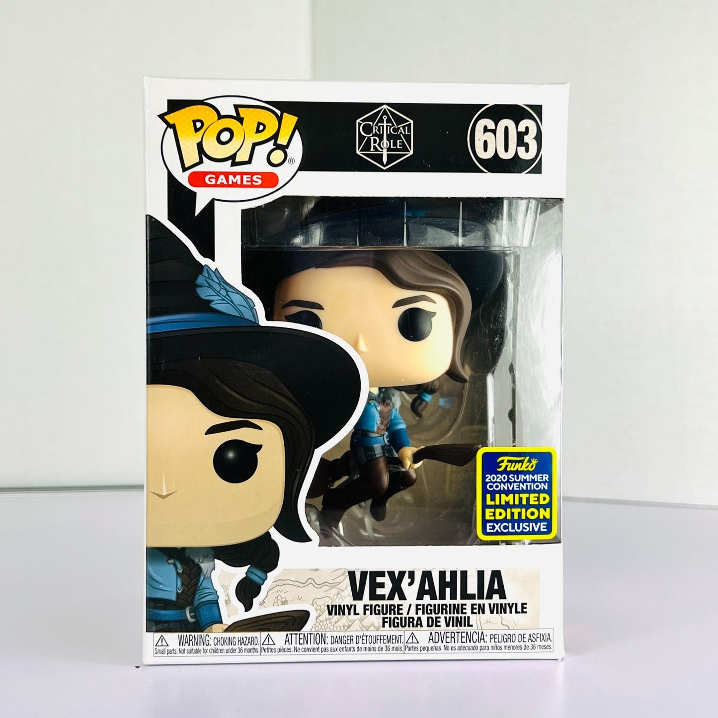 Funko POP Vinyl - Games - Critical Role - Vex'ahlia - #603 SC 2020