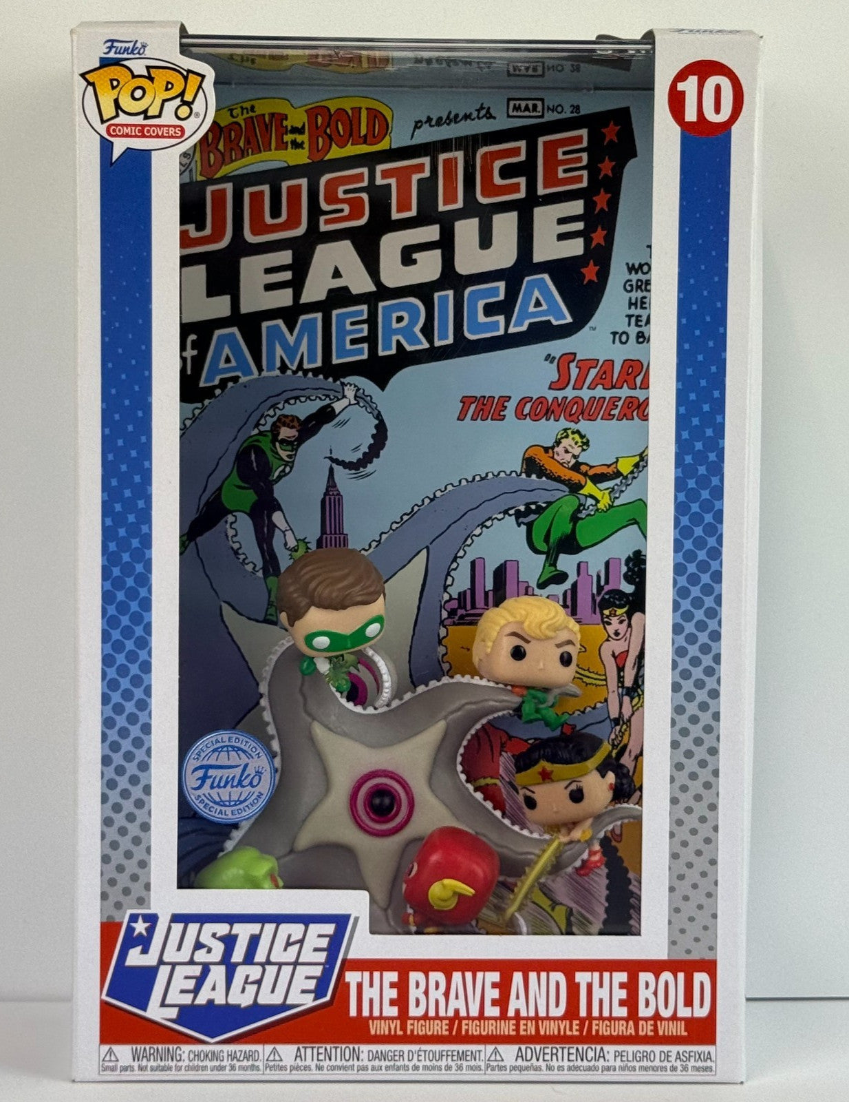 Funko POP Vinyl - Comic Covers - Justice League - The Brave And The Bold - #10