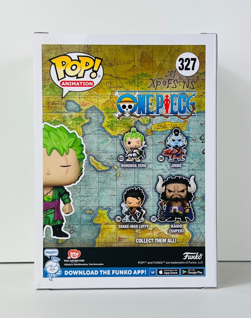 Funko POP Vinyl - Animation - One Piece - Roronoa Zoro - #327 GITD KODY