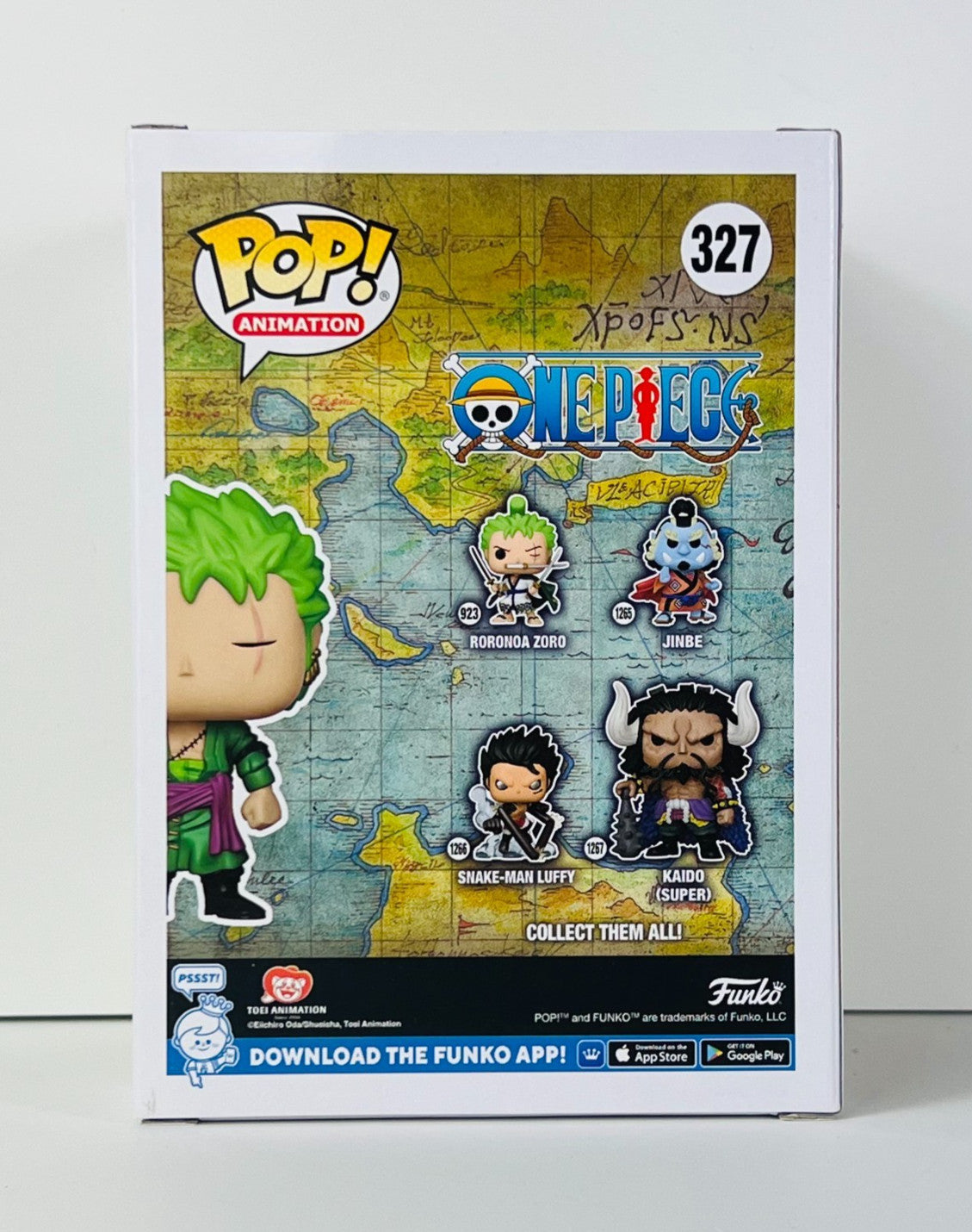 Funko POP Vinyl - Animation - One Piece - Roronoa Zoro - #327 GITD KODY