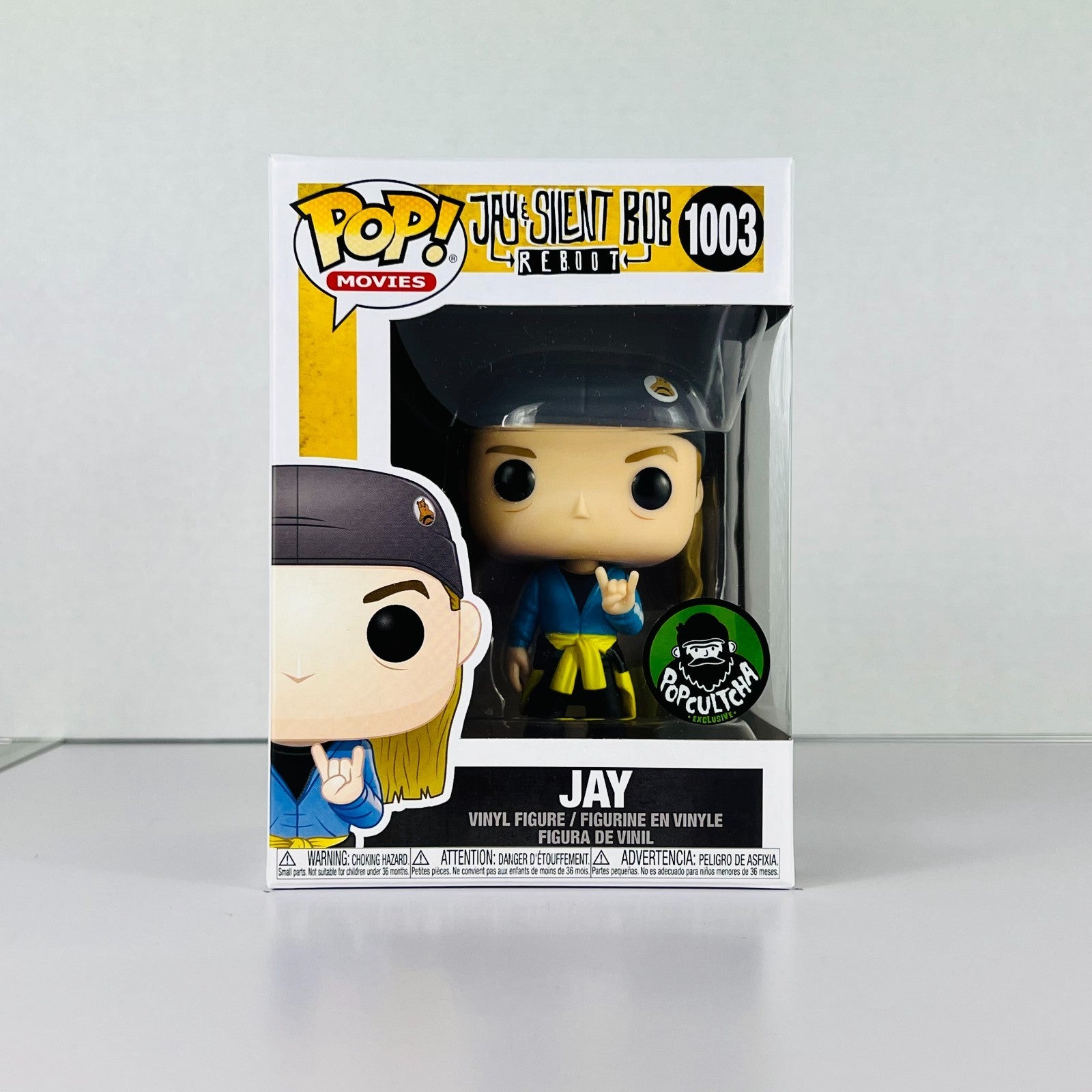 Funko POP Vinyl - Movies - Jay & Silent Bob Reboot - Jay - #1003 Pop Cultcha