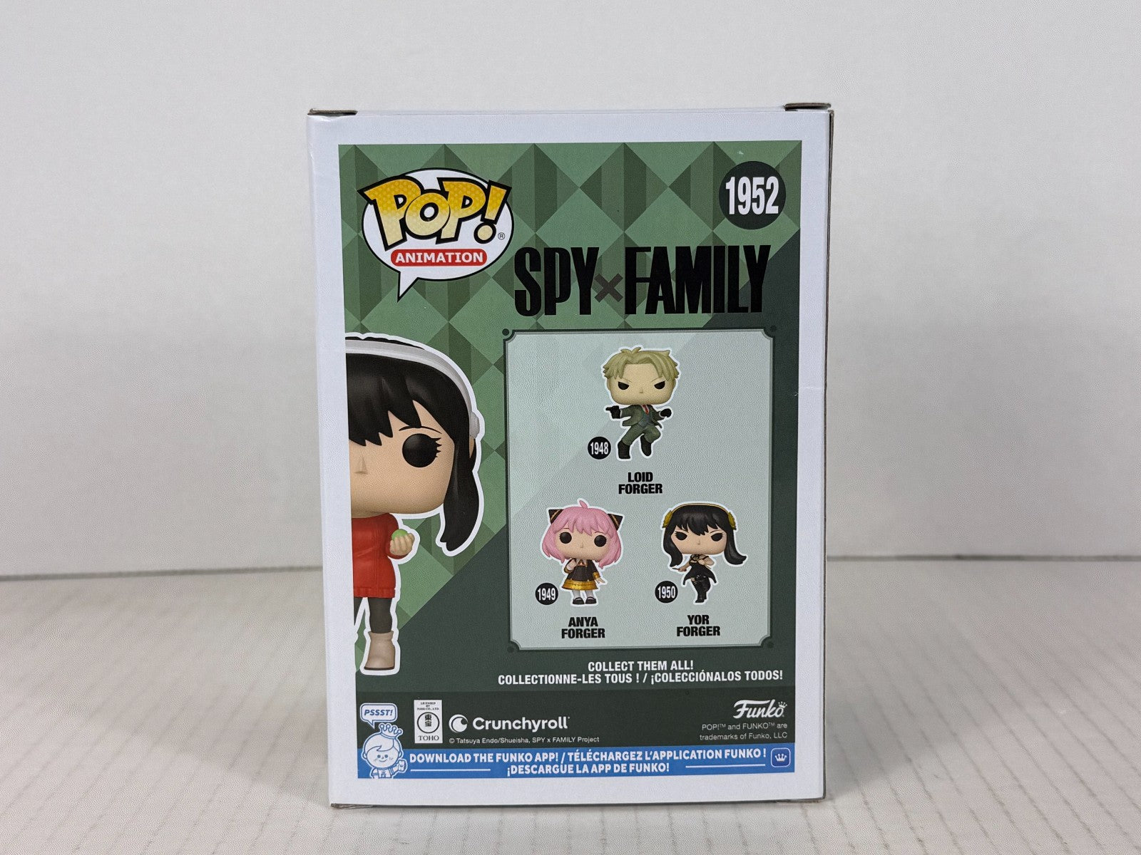 Funko POP Vinyl - Animation - Spy Family - Yor Forger - #1952 - Damaged