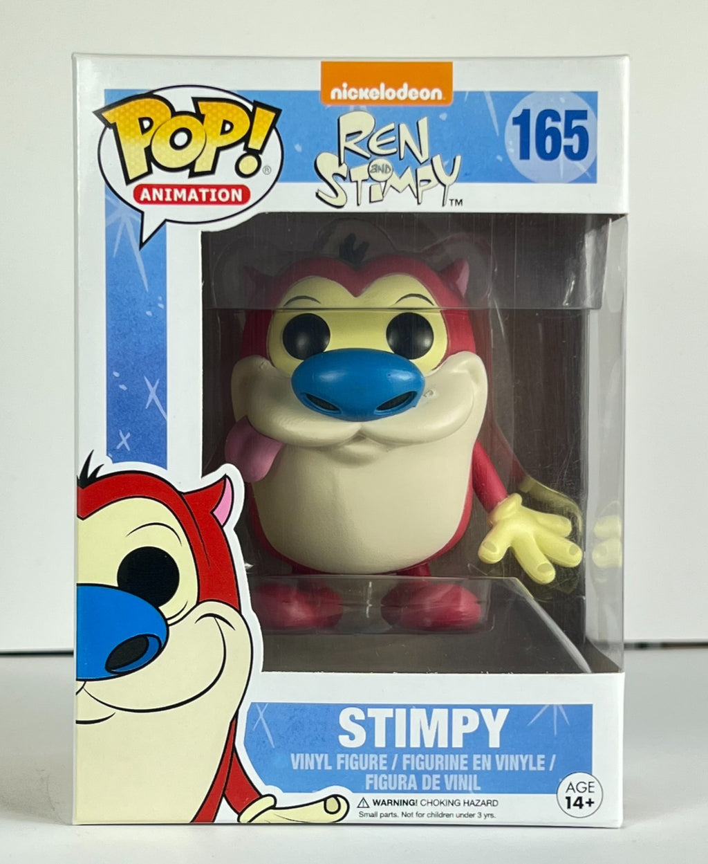 Funko POP Vinyl - Animation - Nickelodeon -  Ren And Stimpy - Stimpy - #165