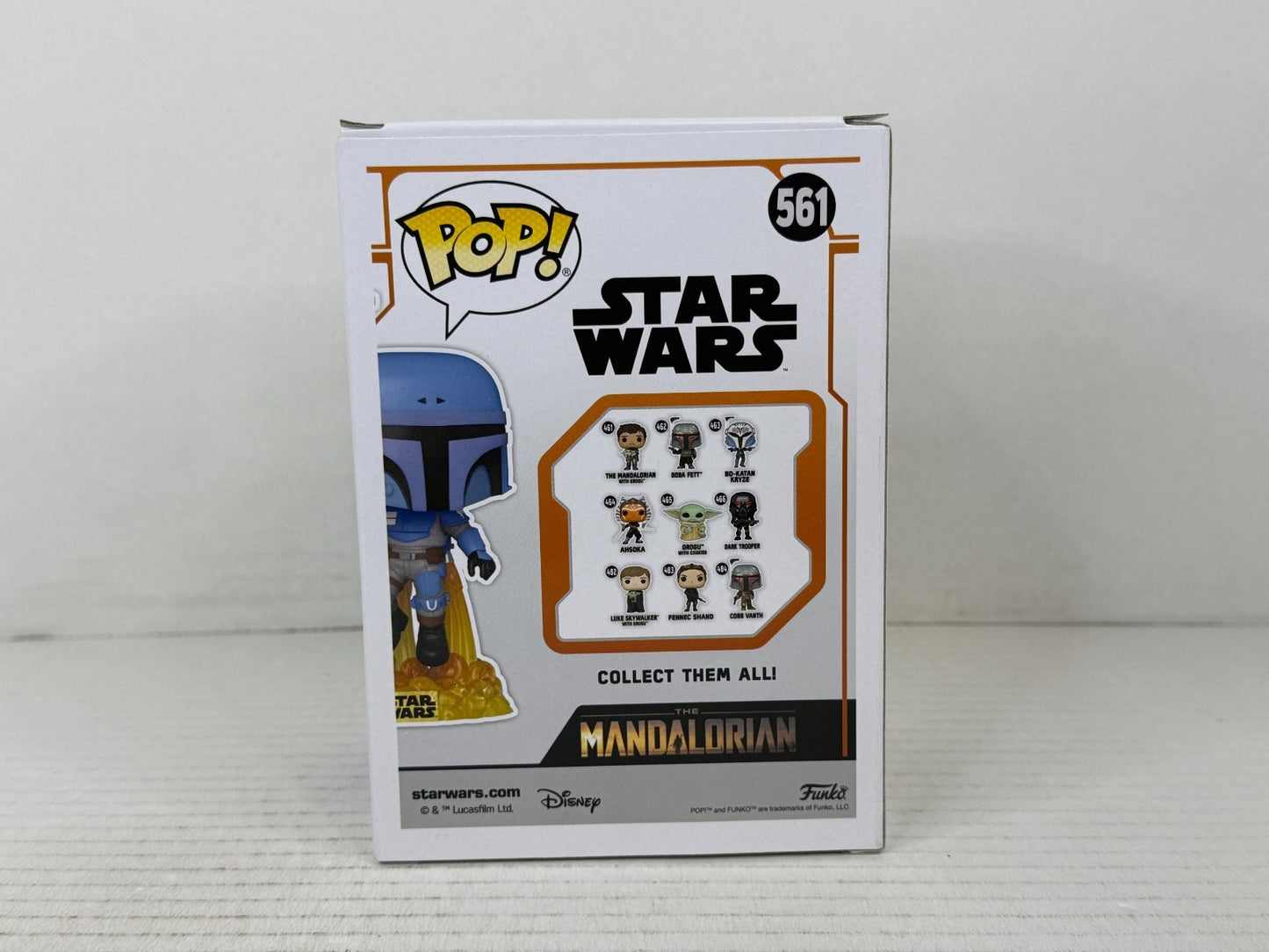 Funko POP Vinyl - Star Wats - Death Watch Mandalorian No Stripes - #561 [4]