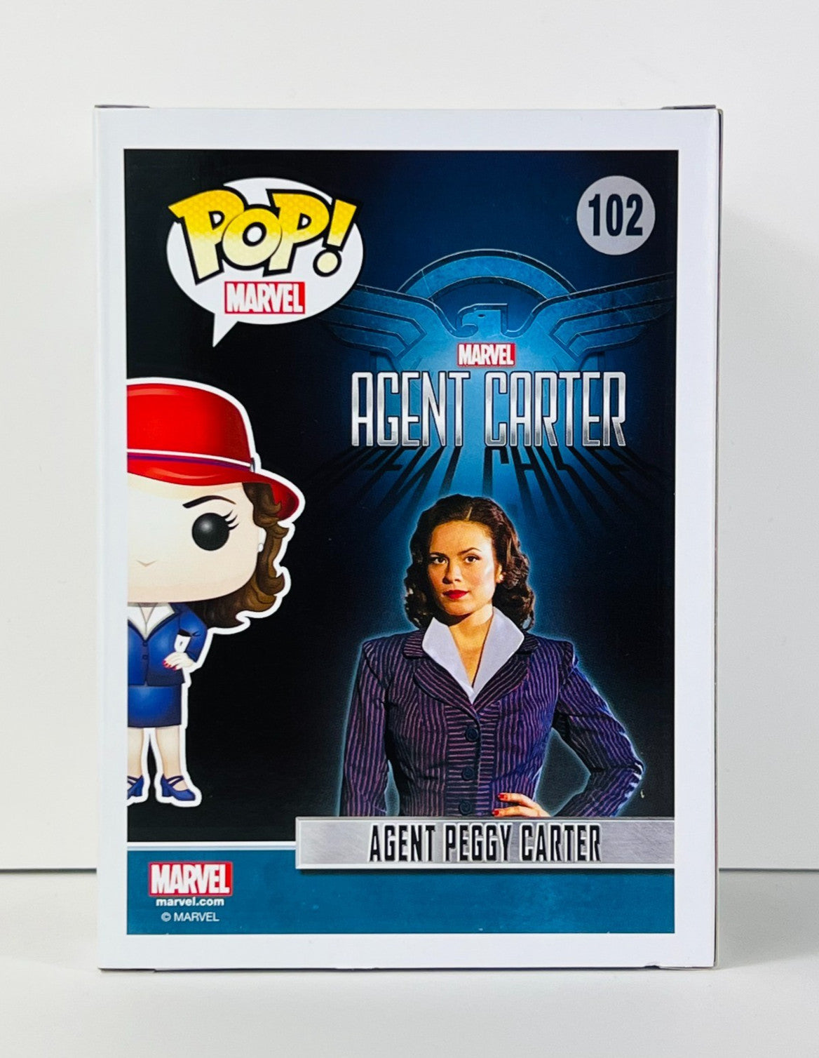 Funko POP Vinyl - Marvel - Agent Peggy Carter - Agent Carter #102