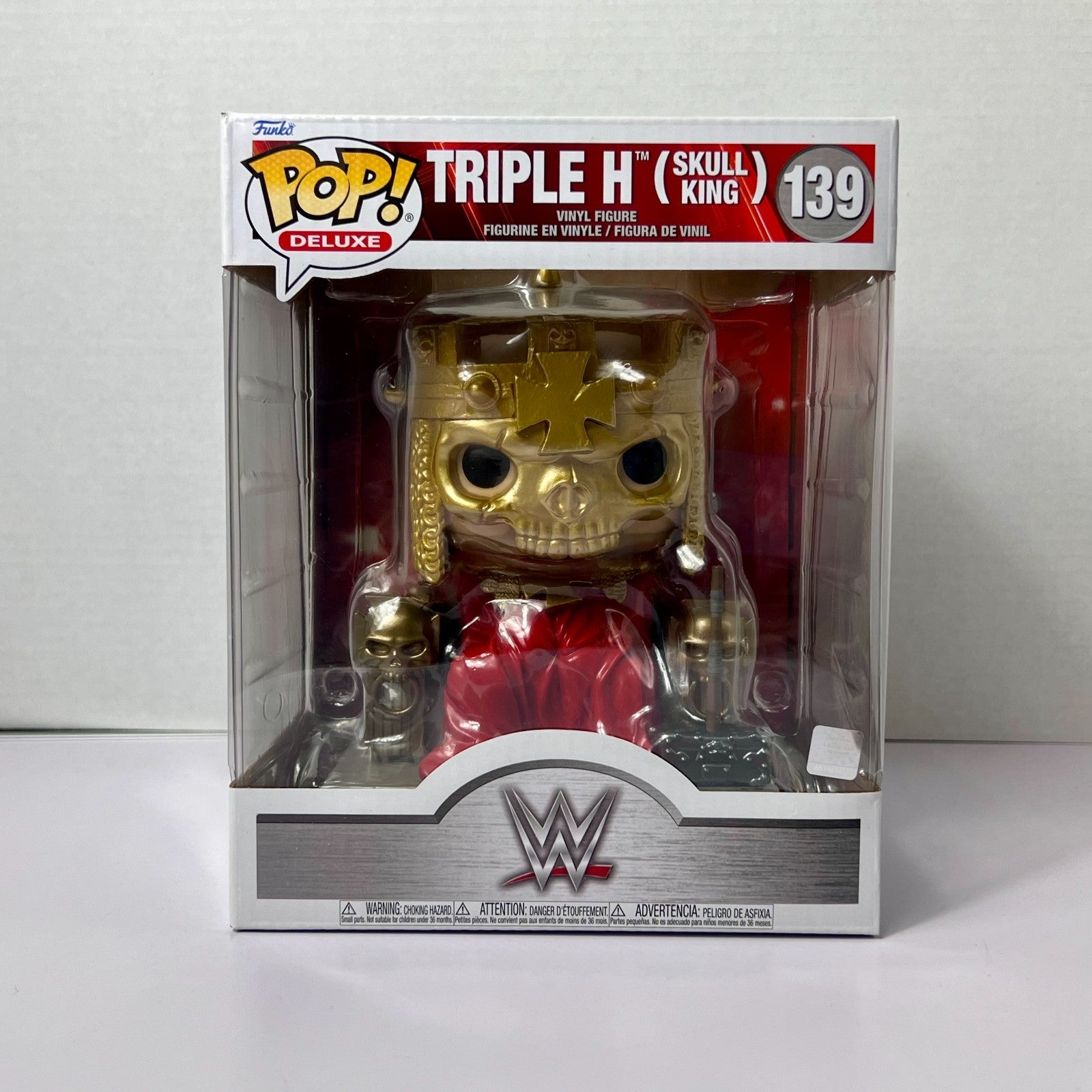 Funko POP Vinyl - Deluxe - WWE - Triple H Skull King - #139