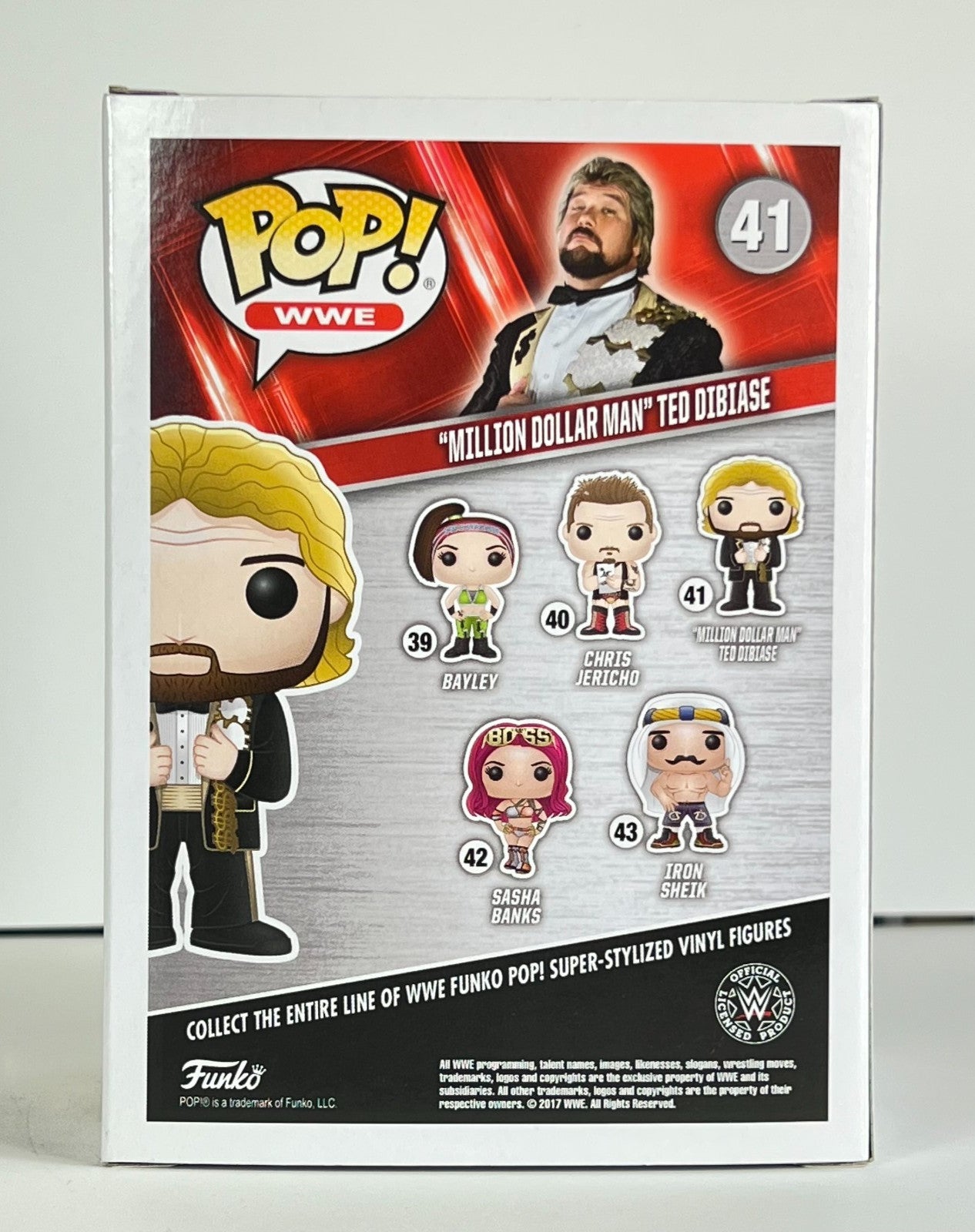 Funko POP Vinyl - WWE - Million Dollar Man Ted Dibiase - #41 Chase