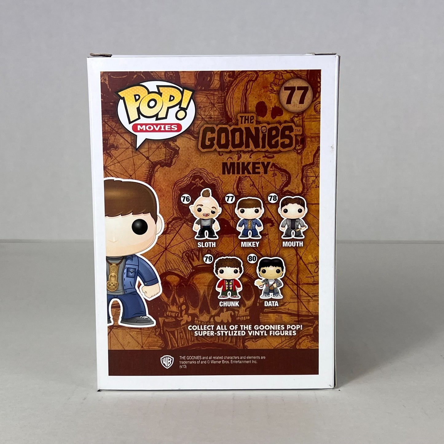 Funko POP Vinyl - Movies - The Goonies - Mikey - #77 Slight Damage to Tab