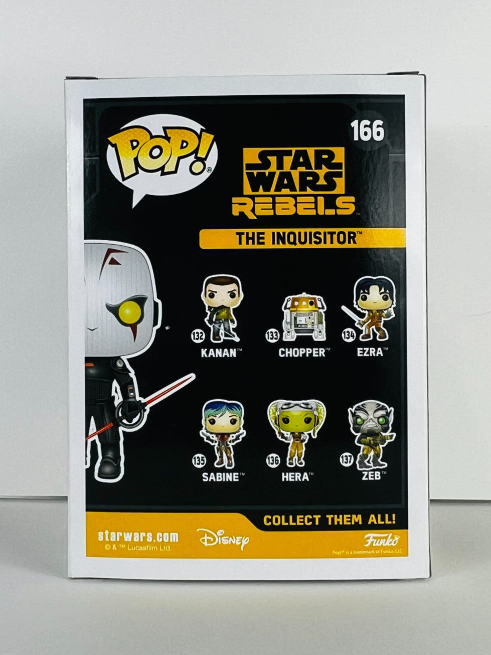 Funko POP Vinyl - Star Wars - Rebels - The Inquisitor - #166