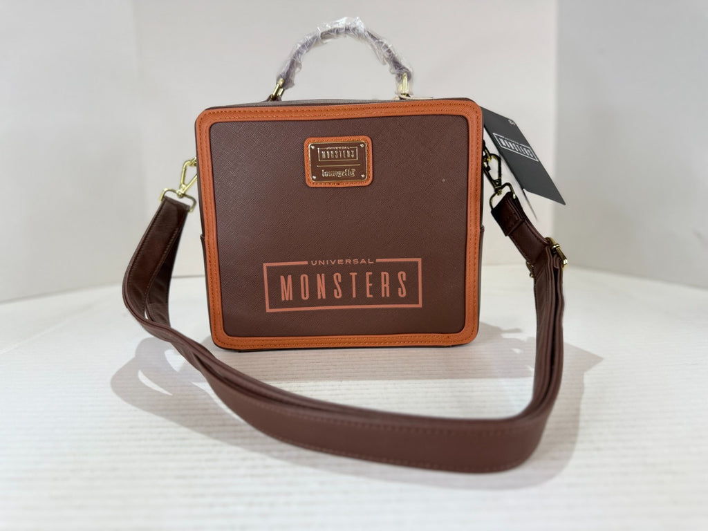 Funko Loungefly Universal Monsters Retro TV Triple Lenticluar Crossbody Bag NWT