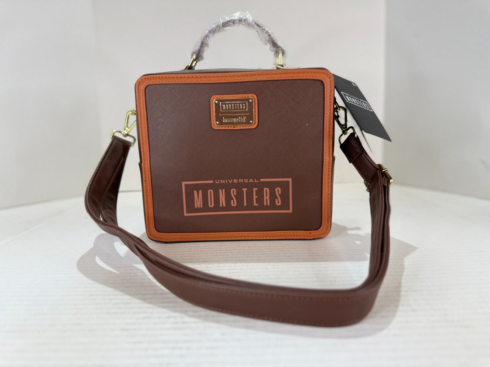 Funko Loungefly Universal Monsters Retro TV Triple Lenticluar Crossbody Bag NWT