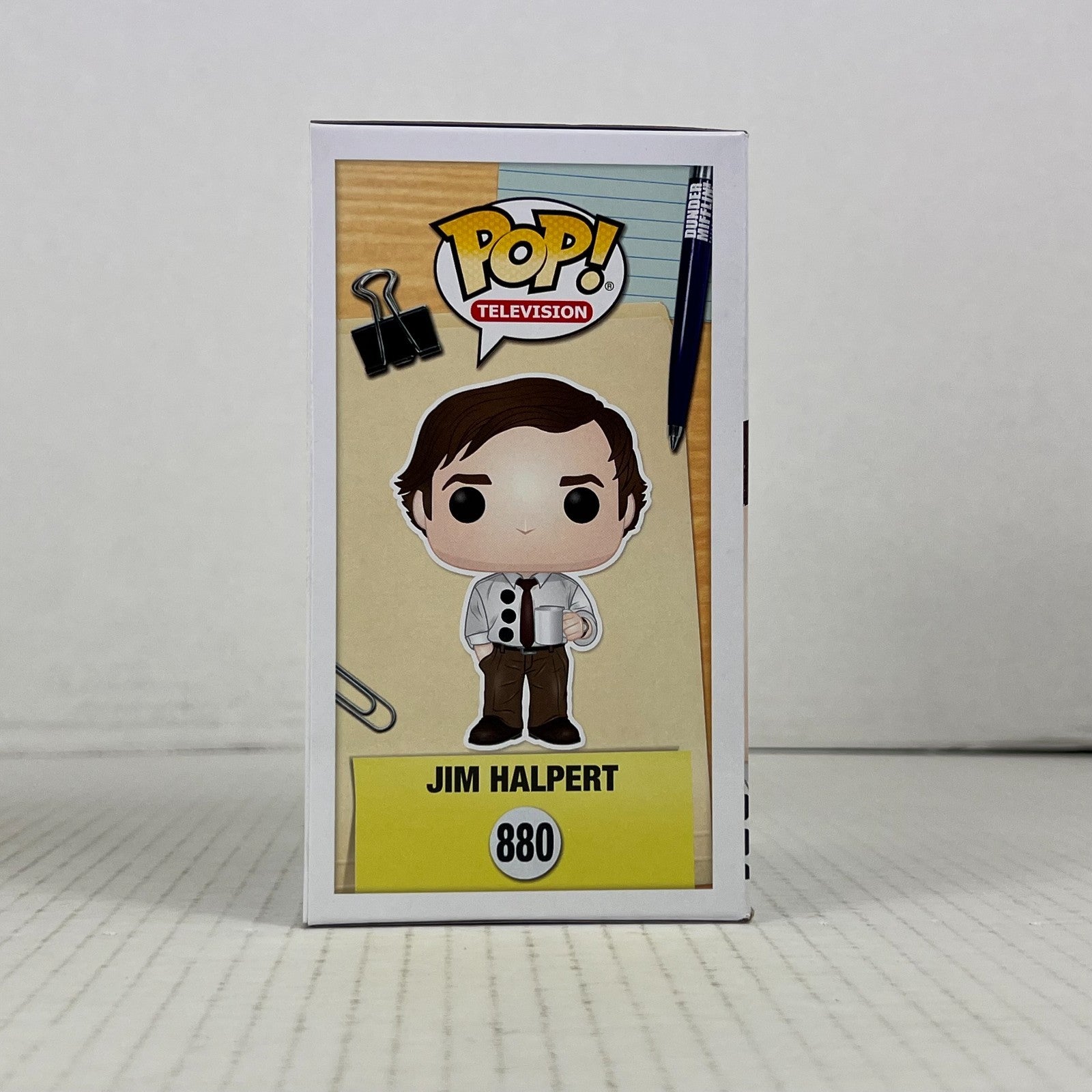 Funko POP Vinyl - Television - The Office - Jim Halpert - #880 Popcultcha