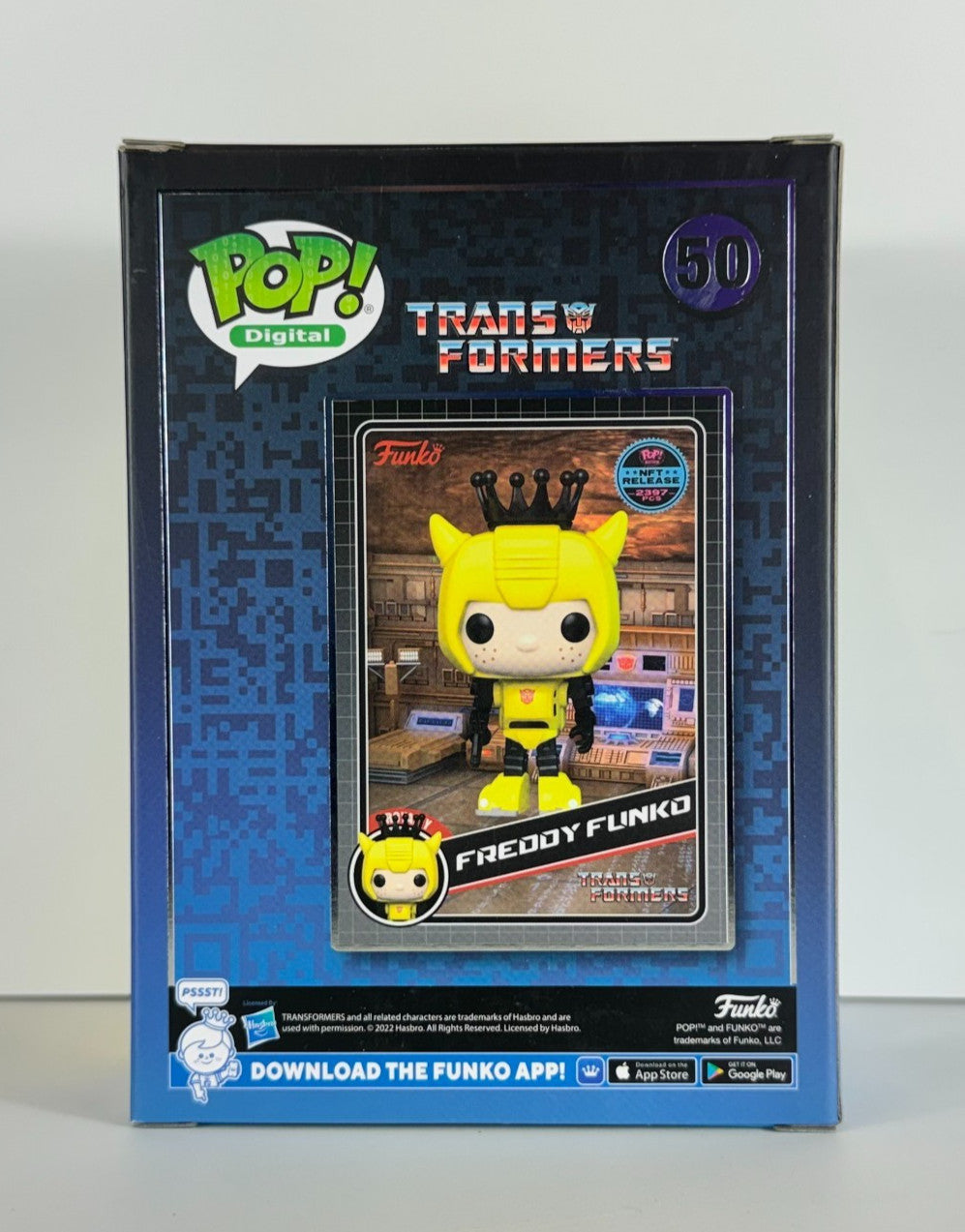Funko POP Vinyl - Transformers - Freddy Funko As Bumblebee #50 - 2397 Pcs [1]