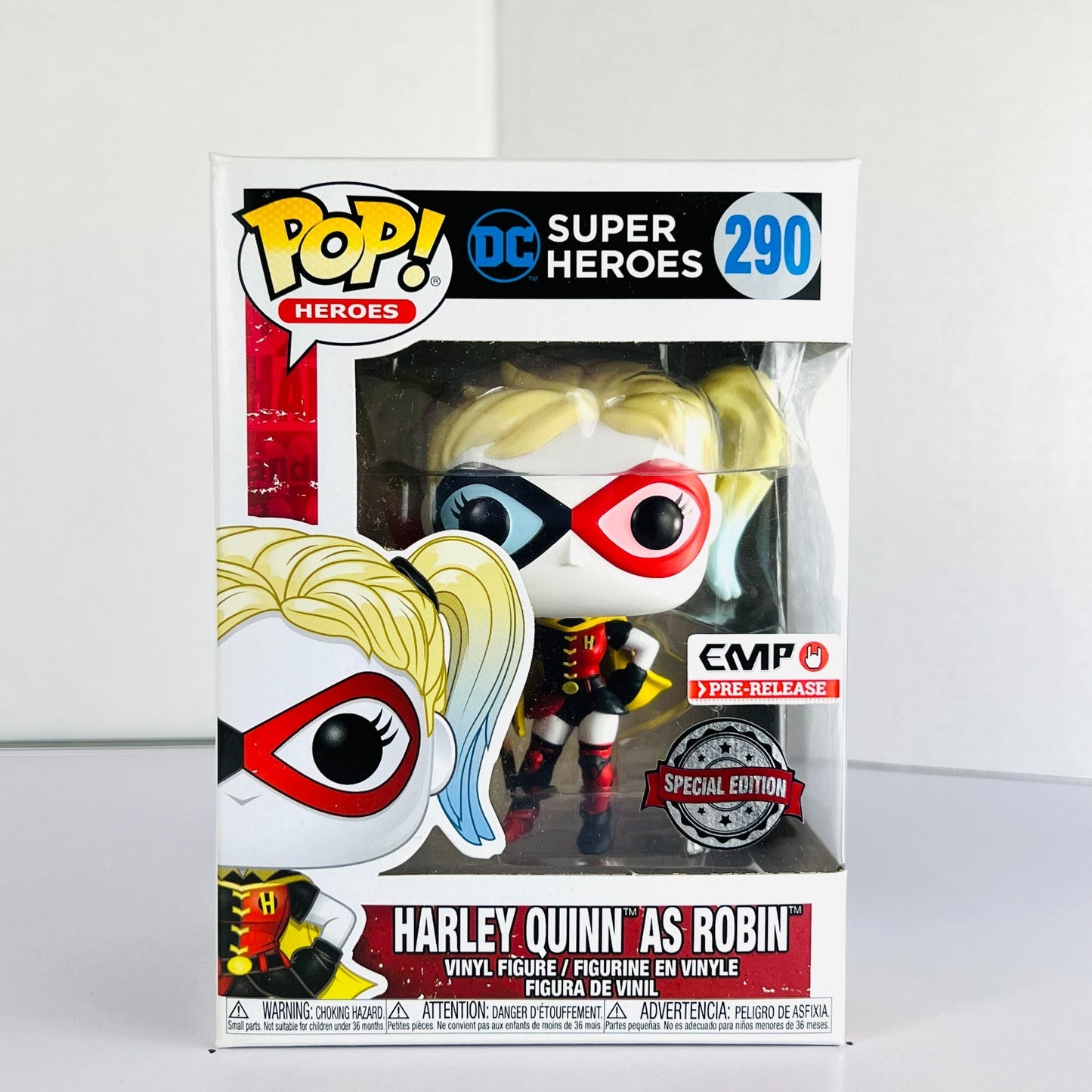 Funko POP Vinyl - Heroes - DC Super Heroes - Harley Quinn As Robin - #290 EMP