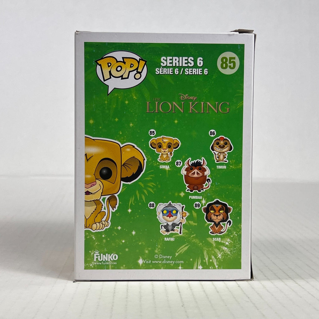 Funko POP Vinyl - Disney - Lion King - Simba - #85 Flocked Hot Topic