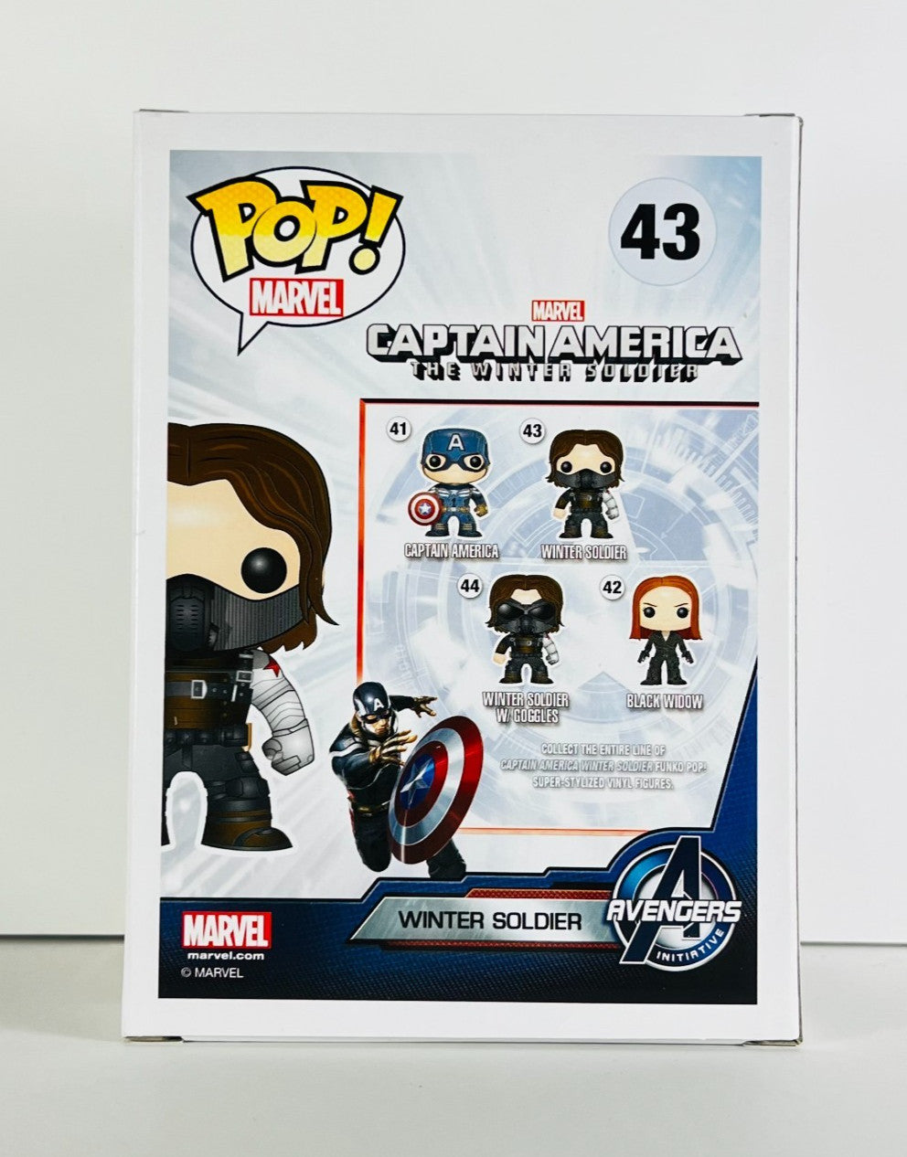 Funko POP Vinyl - Marvel - Captain America - Winter Soldier - #43