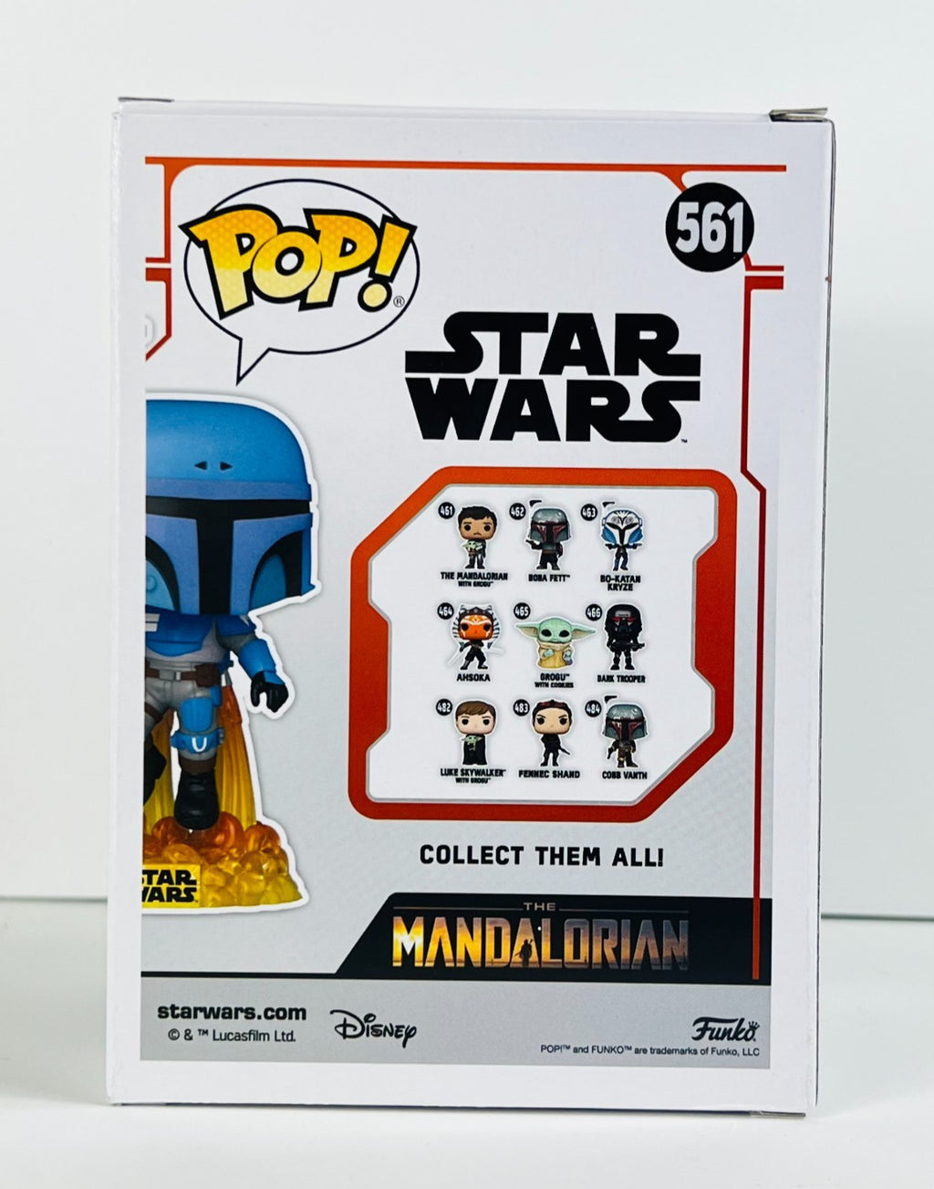 Funko POP Vinyl - Star Wars - Death Watch Mandaloria No Stripes - #561 GameStop