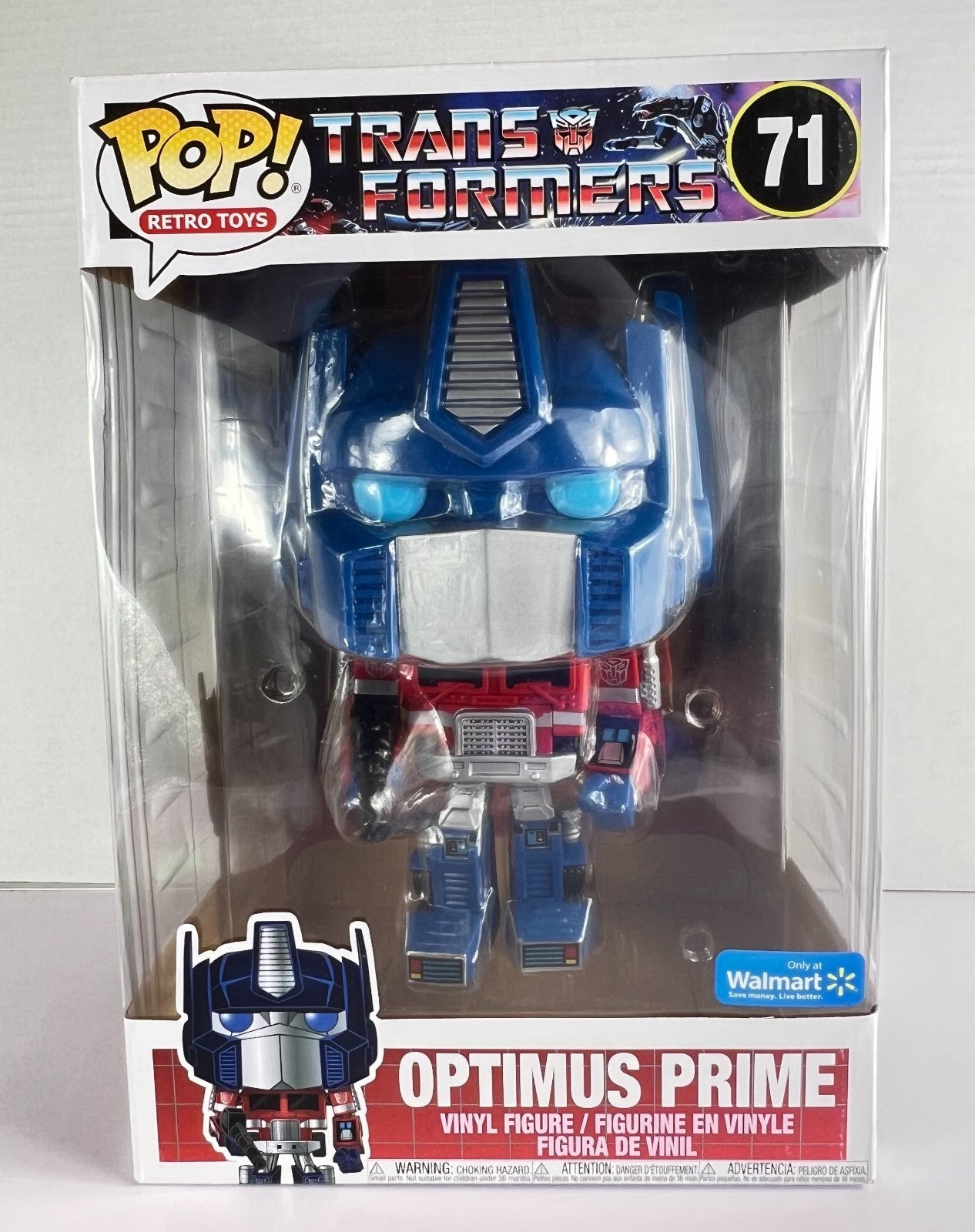 Funko POP Vinyl - Retro Toys - Transformers - Optimus Prime - #71 10" Inch