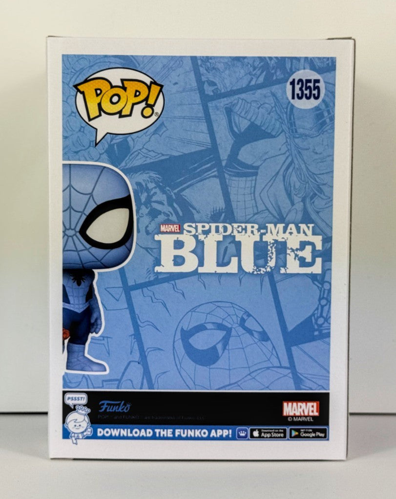 Funko POP Vinyl - Marvel - Spider-Man Blue - #1355 Collector Corps