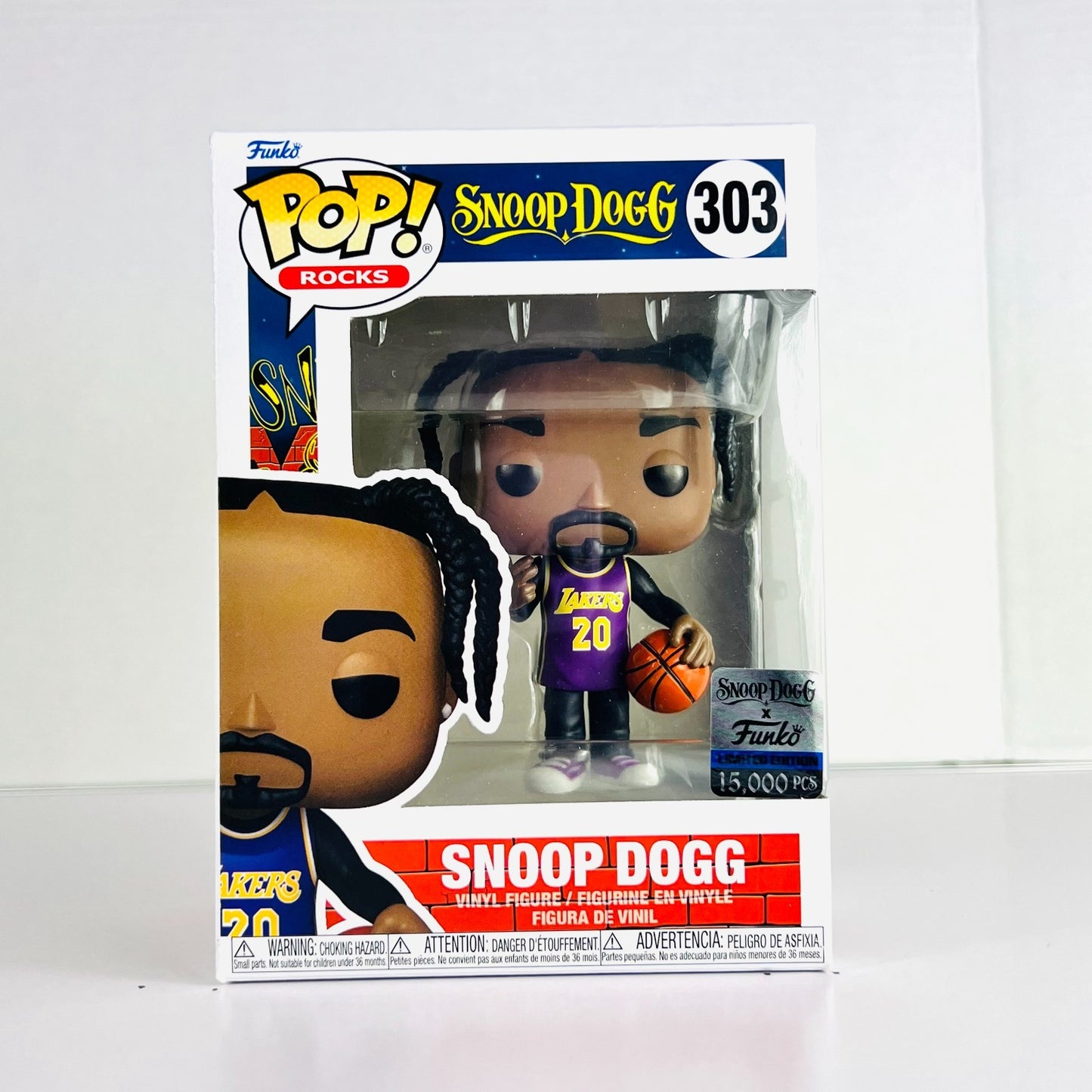 Funko POP Vinyl - Rocks - Doggy Dog - Snoop Dogg - #303 15000 Pcs