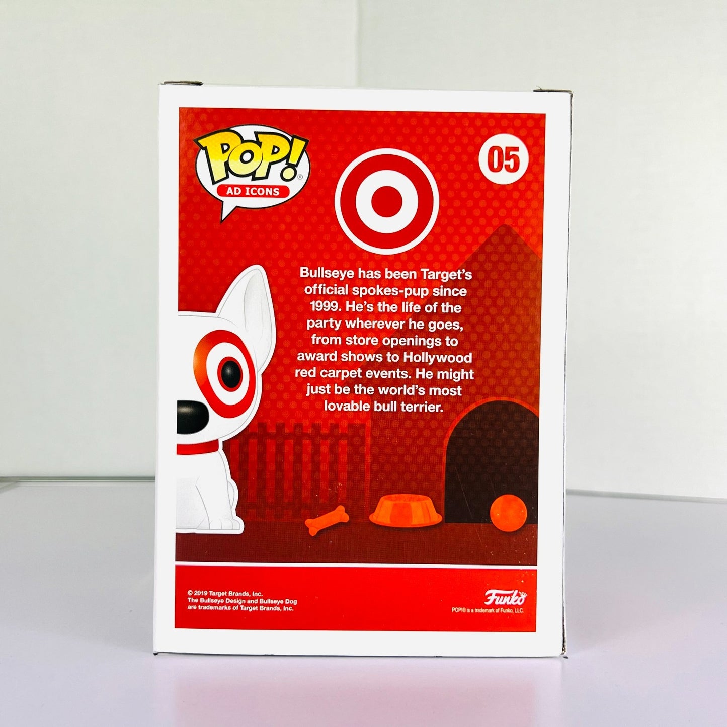 Funko POP Vinyl - Ad Icons - Target - Bullseye - #05 Flocked - Only At Target