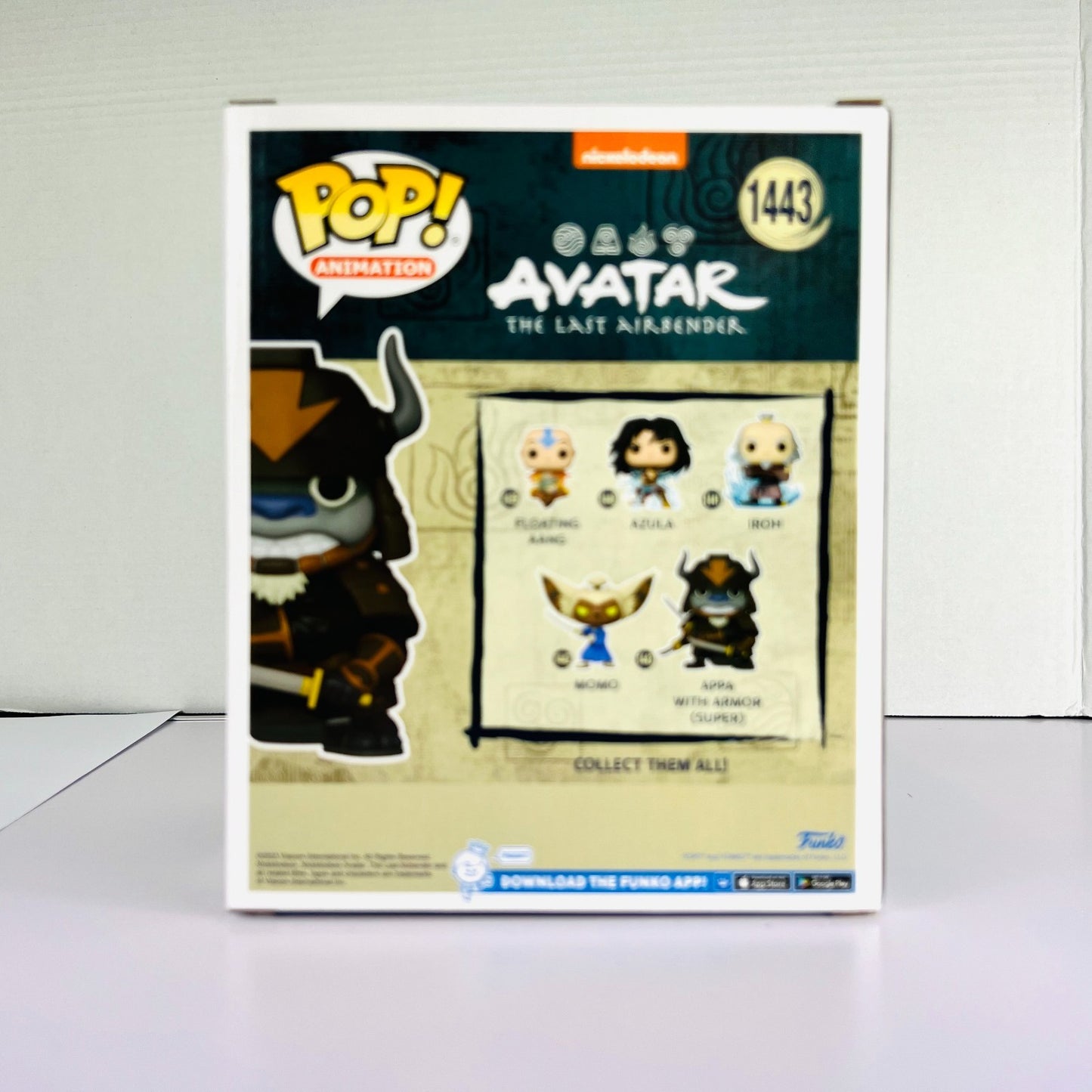 Funko POP Vinyl - Animation - Avatar The Last Airbender - Appa With Armor #1443