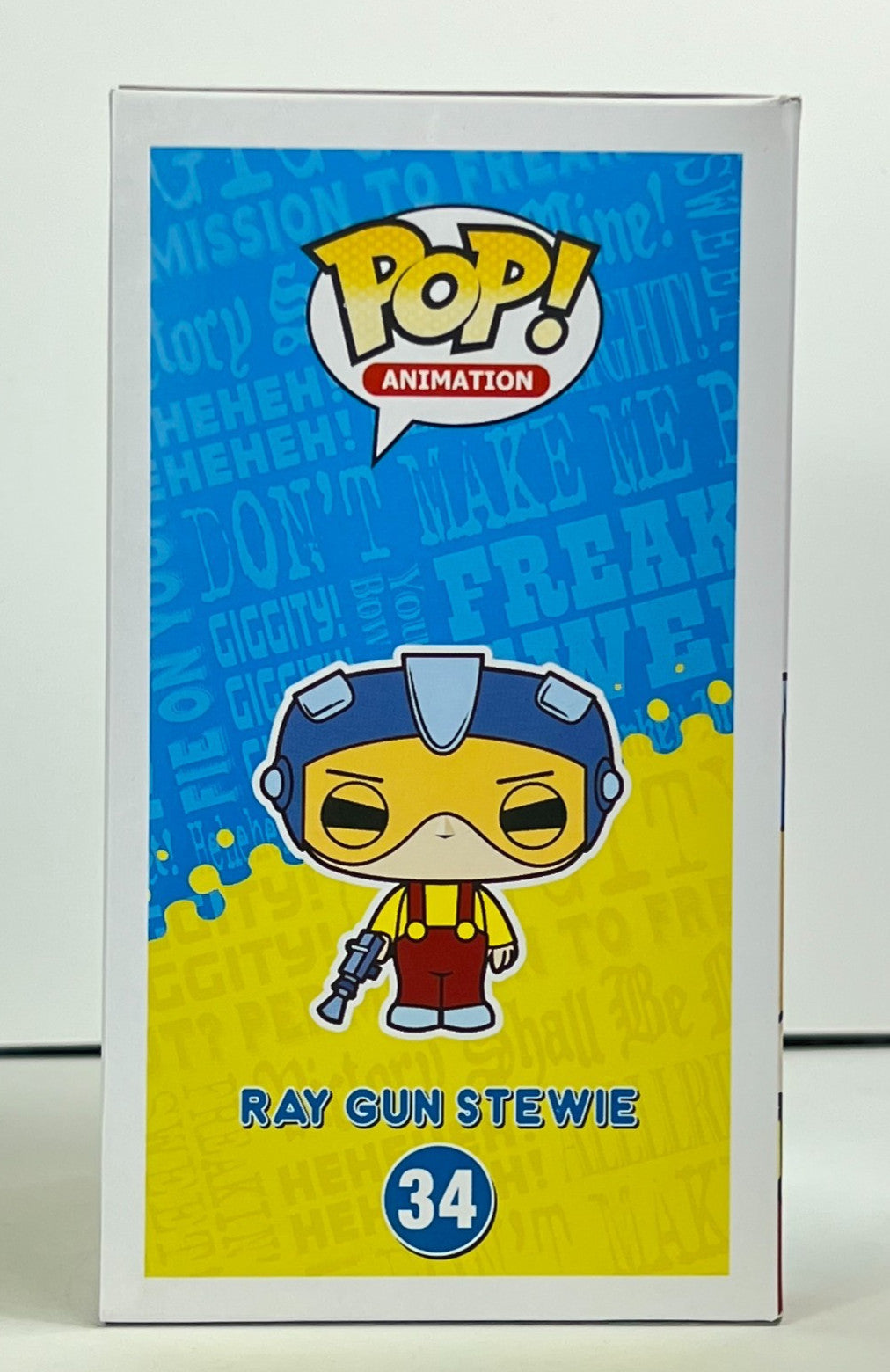 Funko POP Vinyl - Animation - Family Guy - Ray Gun Stewie - #34