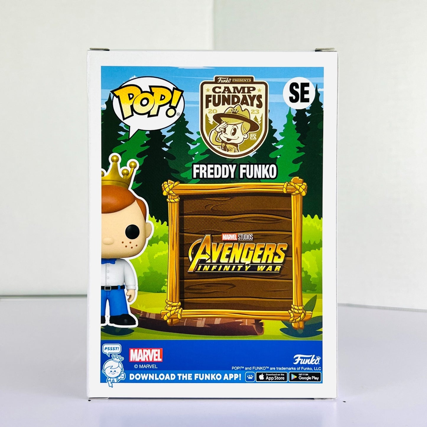Funko POP Vinyl - Camp Fundays - Freddy Funko As Captain America 2000 Pcs