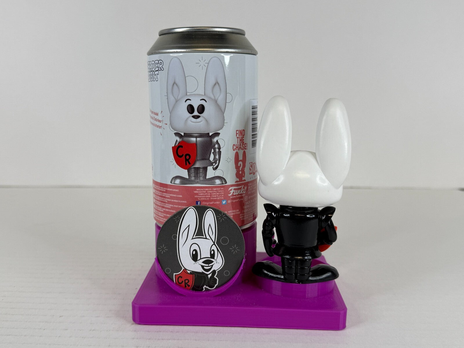 Funko POP Soda - Black Armor Crusader Rabbit - Chase - 5000 Pcs