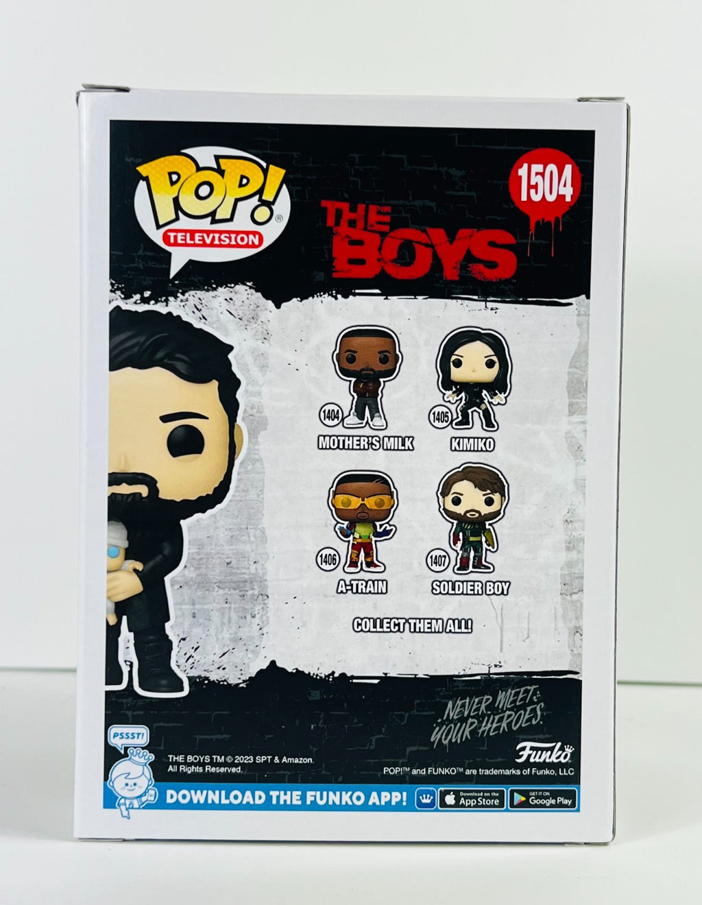 Funko POP Vinyl - Television - The Boys - Billy Butcher With Laser Baby - #1504