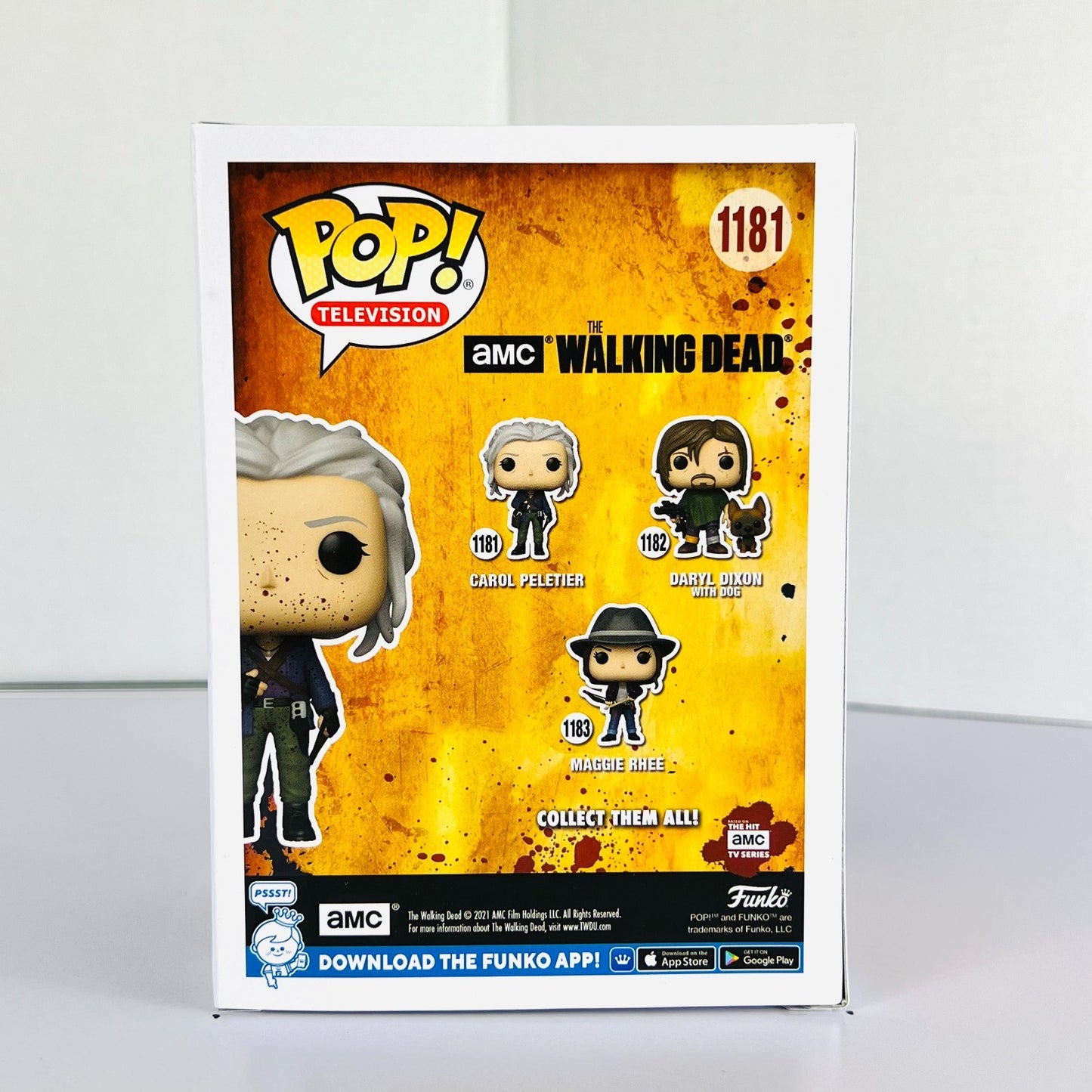 Funko POP Vinyl - Television - The Walking Dead - Carol Peletier #1181 Bloody 1