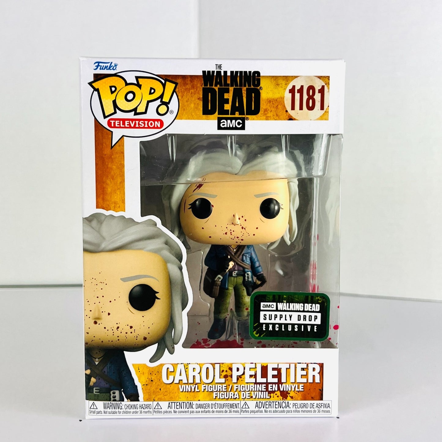 Funko POP Vinyl - Television - The Walking Dead - Carol Peletier #1181 Bloody 2