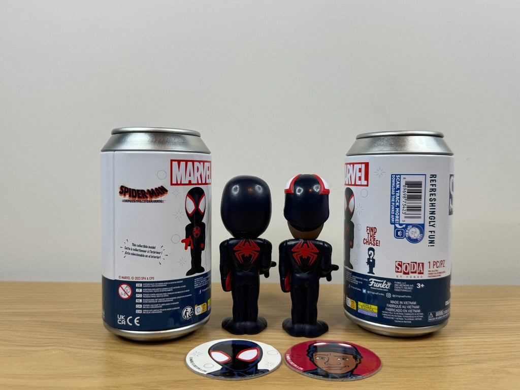 Funko POP Soda - Spiderverse - Spider-Man - Common and Chase Set