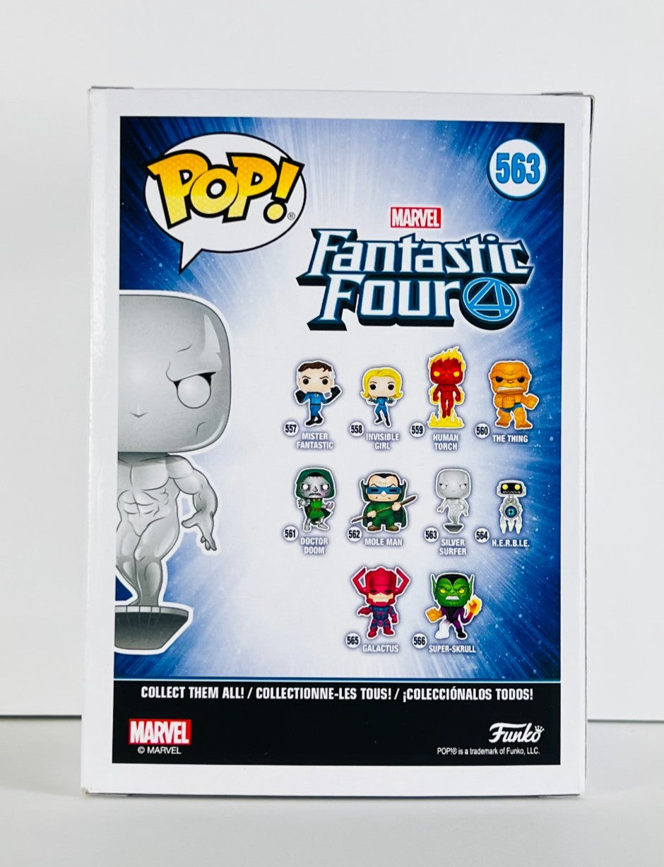 Funko POP Vinyl - Marvel - Fantastic Four 4 - Silver Surfer - #563