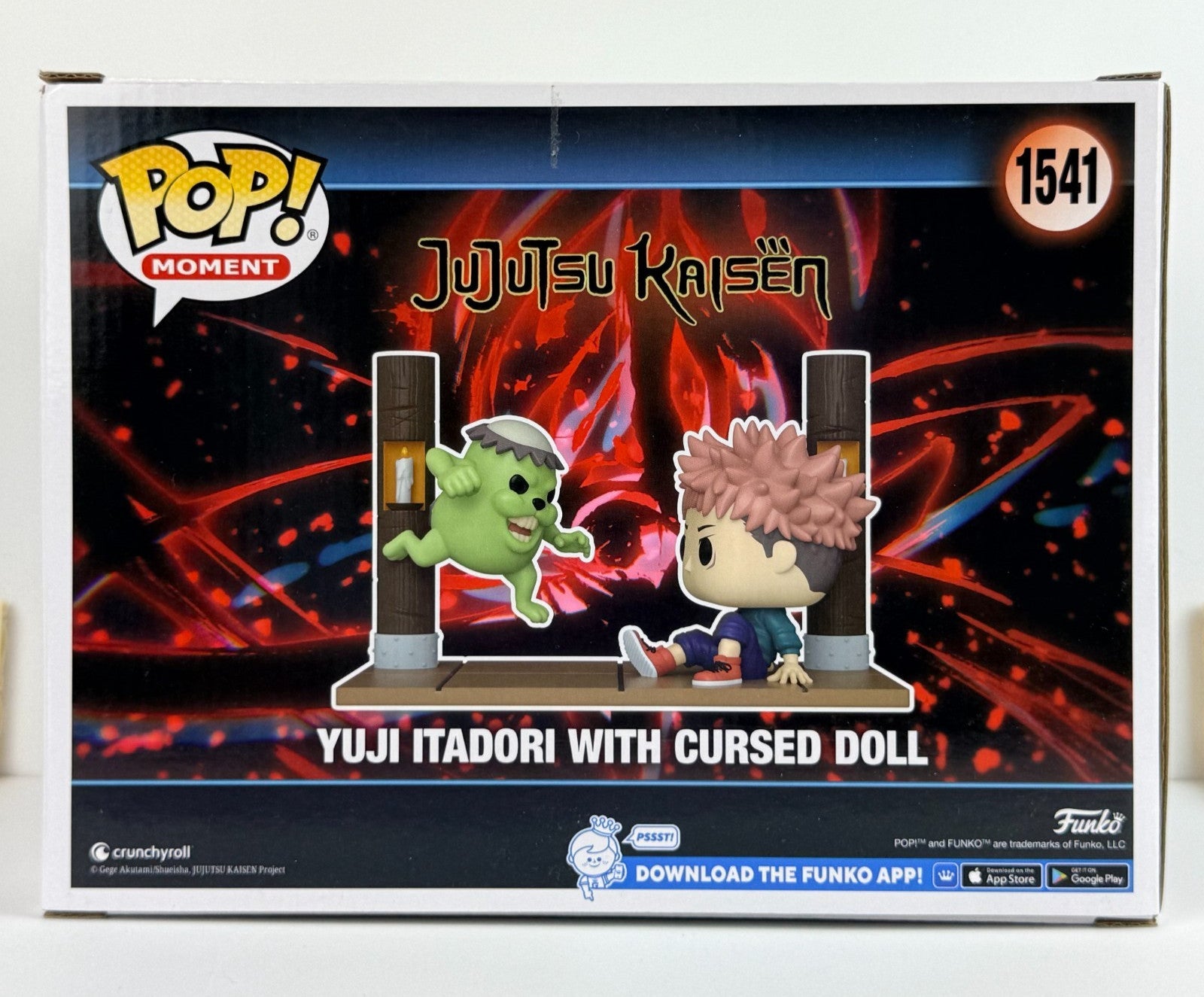 Funko POP Vinyl - Moment - Jujutsu Kaisen - Yuji Itadori With Cursed Doll #1541