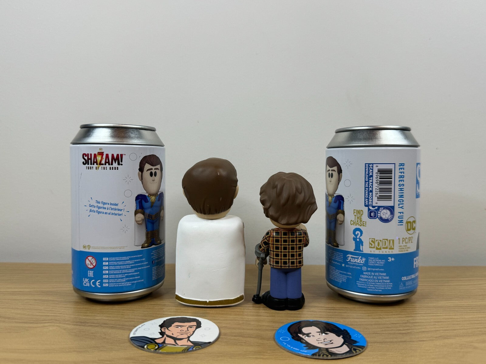 Funko POP Soda - Shazam Fury of The Gods - Freddy Freeman - Common and Chase Set