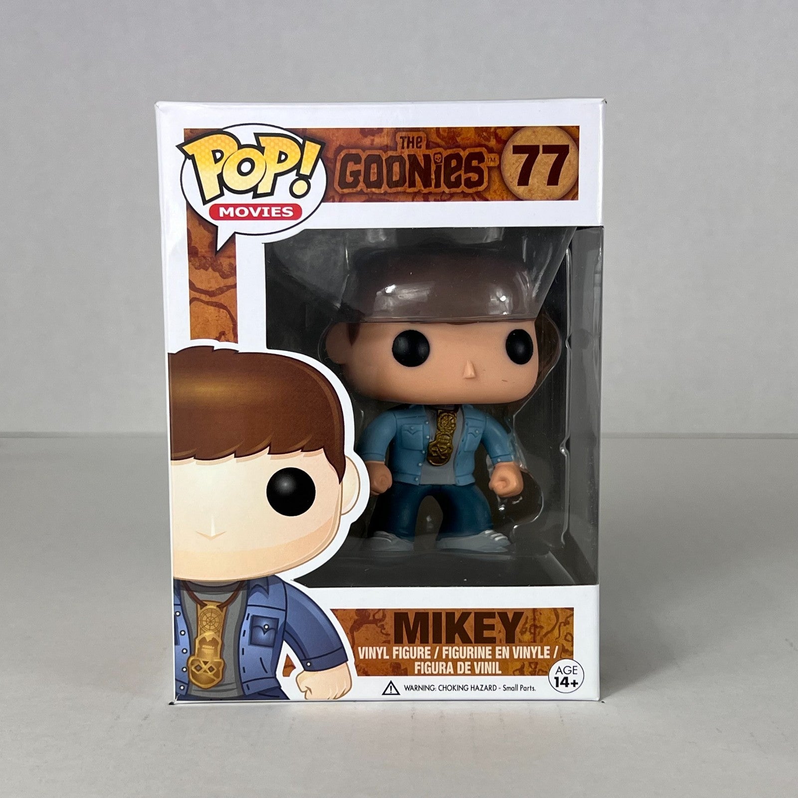 Funko POP Vinyl - Movies - The Goonies - Mikey - #77 Slight Damage to Tab
