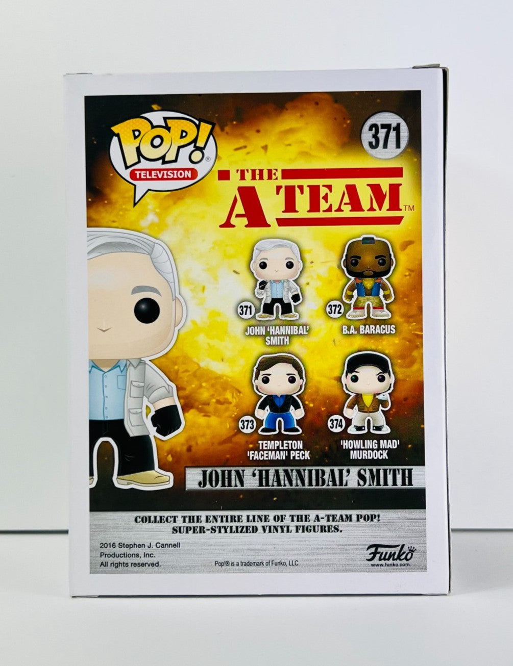 Funko POP Vinyl - Television - The A Team - John Hannibal Smith - #371