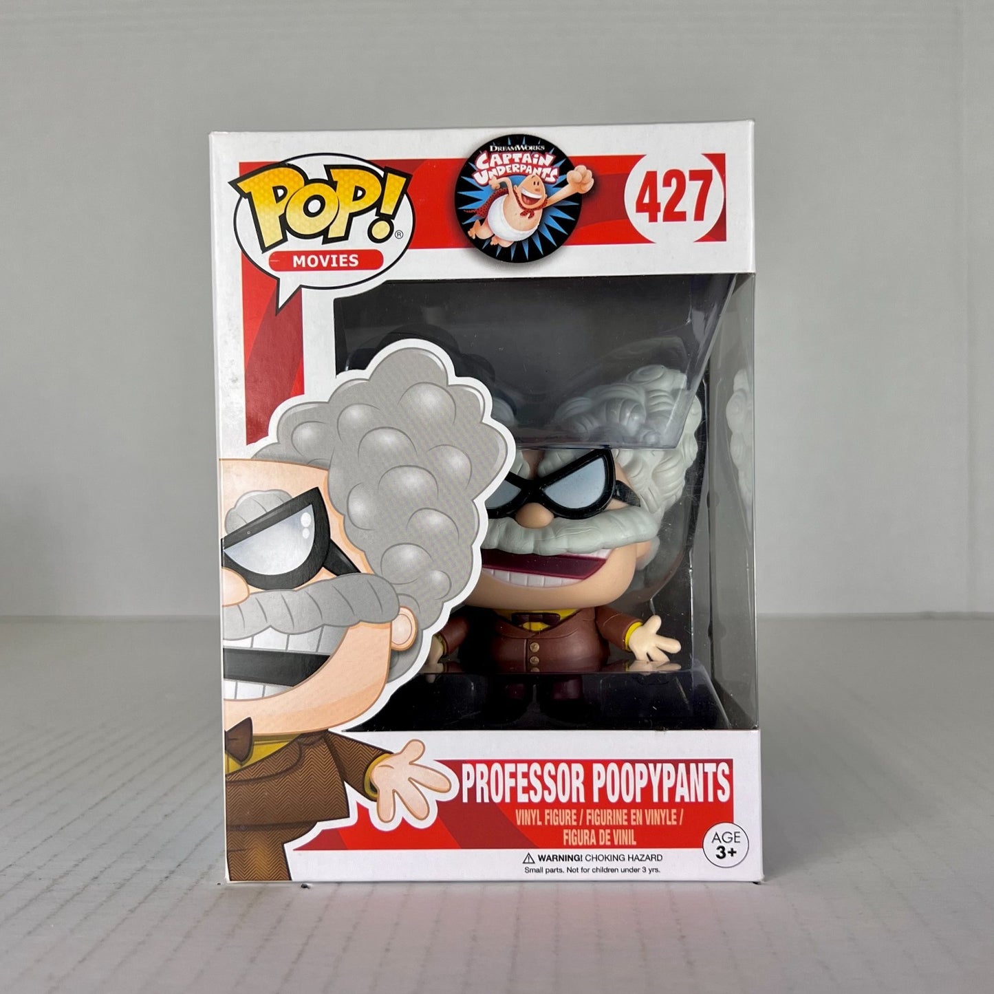 Funko POP Vinyl - Movies - Captain Underpants - Professor Poopypants - #427