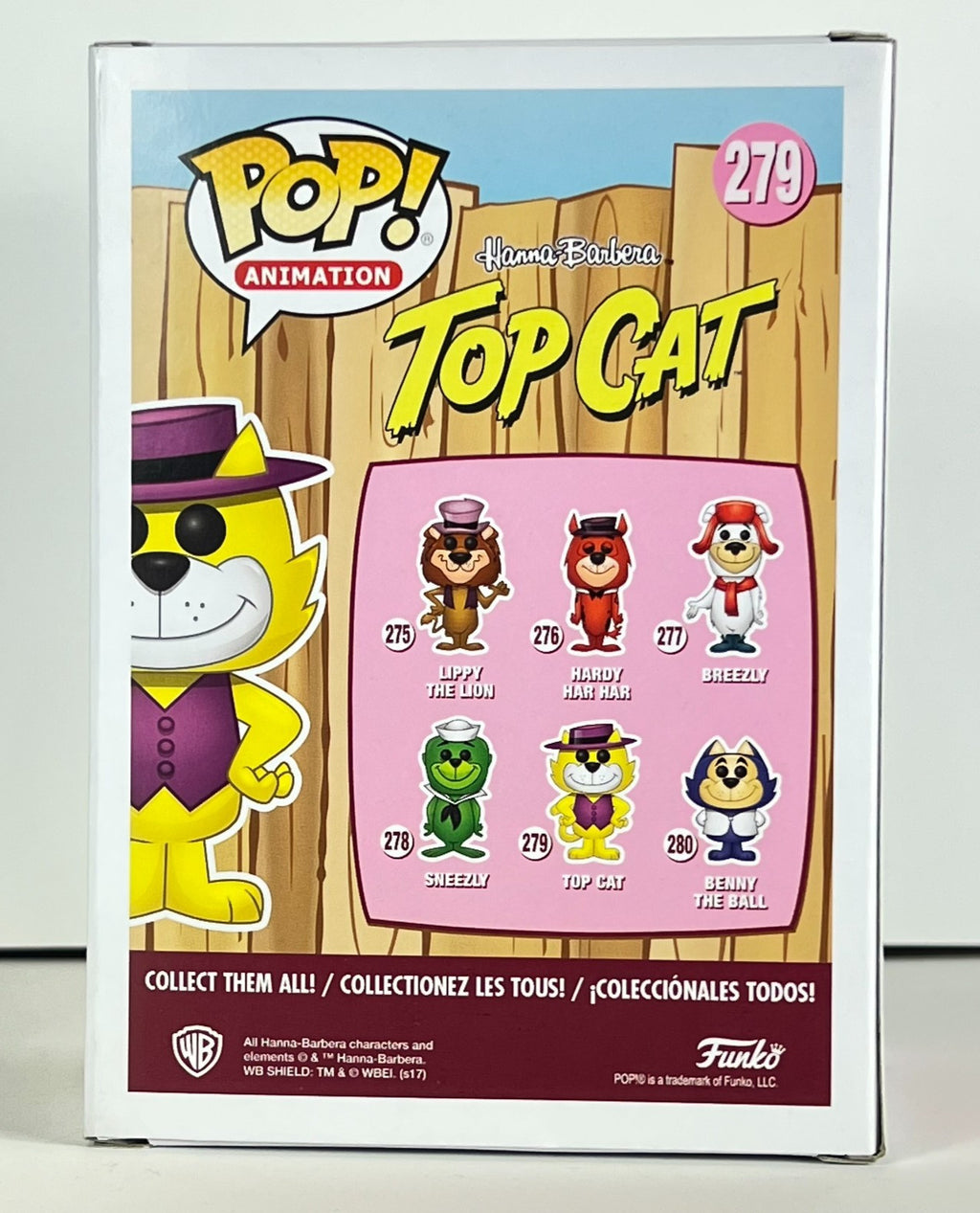 Funko POP Vinyl - Animation - Hannah Barbera - Top Cat - #279 Chase