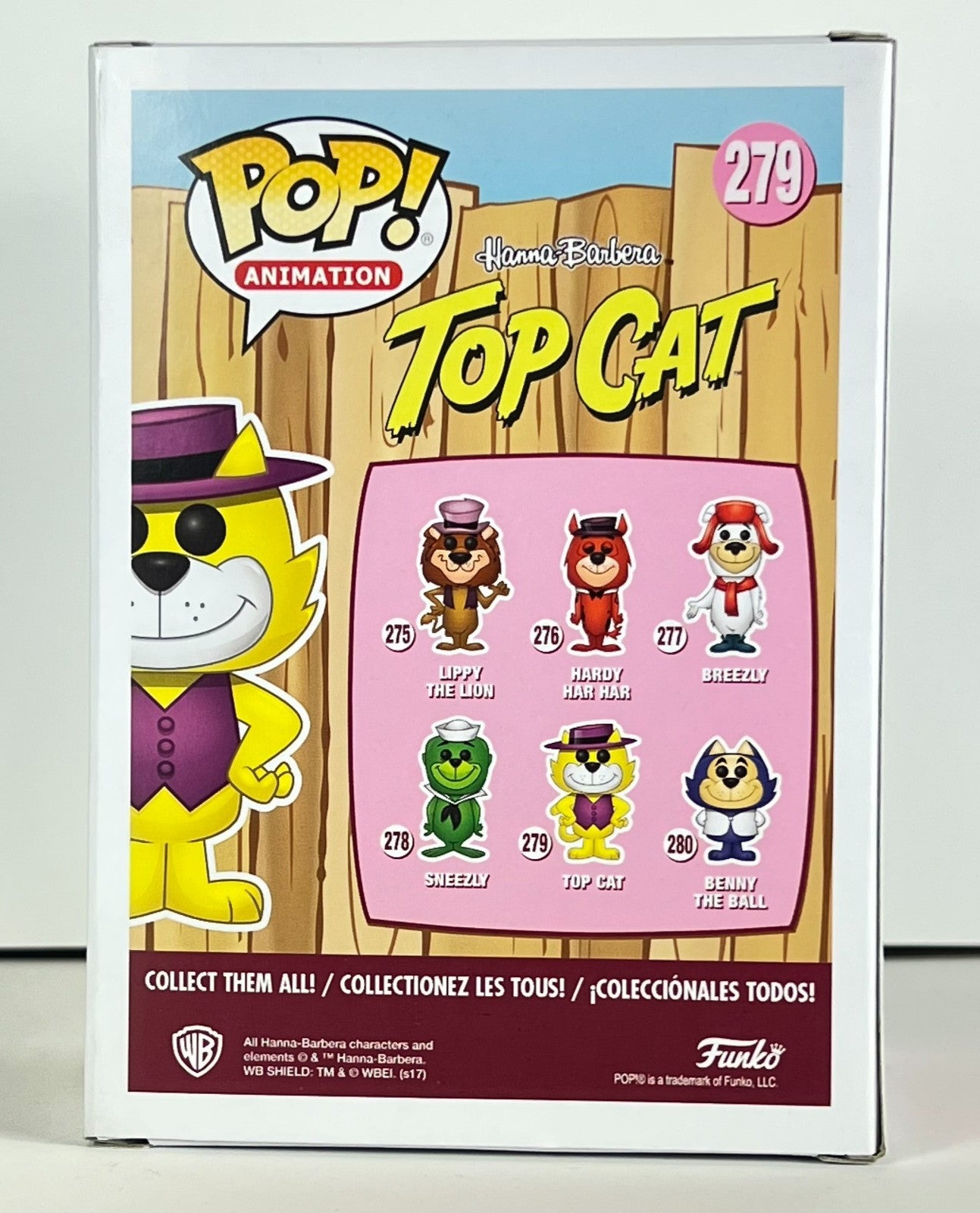 Funko POP Vinyl - Animation - Hannah Barbera - Top Cat - #279 Chase
