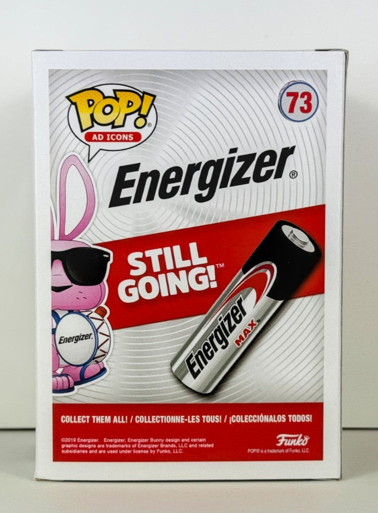 Funko POP Vinyl - Ad Icons - Energizer - Energizer Bunny - #73 Flocked