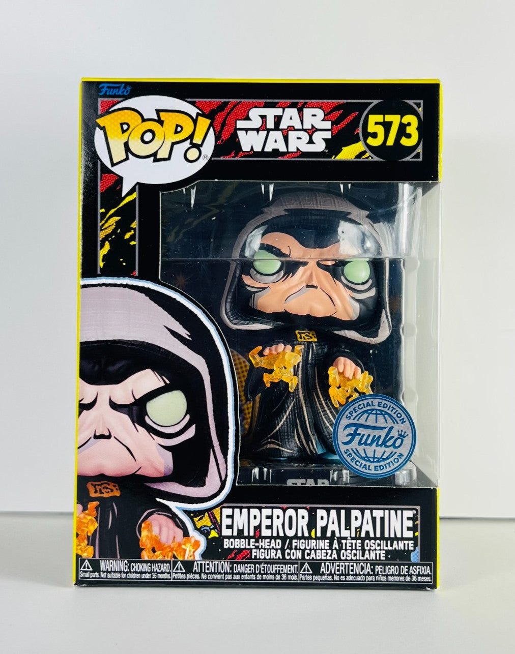 Funko POP Vinyl - Star Wars - Retro - Emperor Palpatine - #573